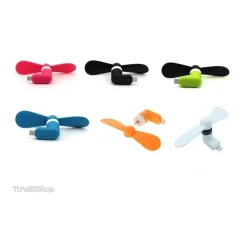 2X VENTILATORE MINI FAN PORTATILE USB PER PC NOTEBOOK CELLULARE SMARTPHONE