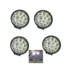 4X 42W LED LUCE FARO LAMPADA DA LAVORO FARETTO AUTO BARCA CAMION KLW SUV 12V 24V