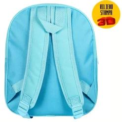 ZAINETTO FROZEN ELSA ANNA STAMPA RILIEVO 3D BAMBINE SCUOLA ASILO TEMPO LIBERO