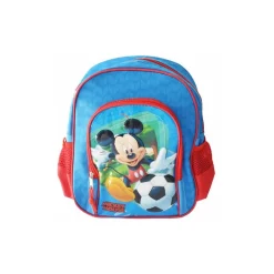 ZAINETTO SCUOLA ASILO E TEMPO LIBERO IN TESSUTO E PVC DISNEY MICKEY MOUSE
