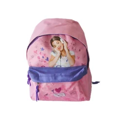 ZAINETTO SCUOLA ASILO E TEMPO LIBERO IN TESSUTO DISNEY VIOLETTA