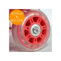 ZAINETTO SCUOLA MICROFIBRA CON CARRELLO TROLLEY ESTRAIBILE 2 RUOTE MICKEY MOUSE