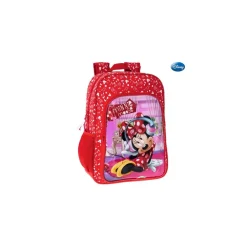 ZAINO AMERICANO SCUOLA ELEMENTARE MEDIA ZAINETTO 30X40X16 CM DISNEY MINNIE MOUSE