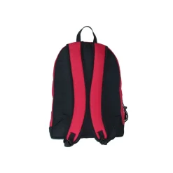 ZAINO AMERICANO SCUOLA TEMPO LIBERO IN TESSUTO CHIUSURA A ZIP COLORE ROSSO