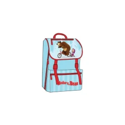 ZAINO CARTELLA ESTENSIBILE SCUOLA MASHA E ORSO IN POLIESTERE MODELLI ASSORTITI
