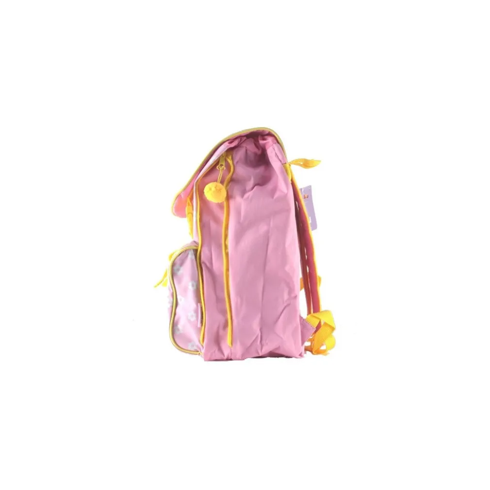 ZAINO CARTELLA SCUOLA ESTENSIBILE IN POLIESTERE ZAINETTO BAMBINI MASHA E ORSO