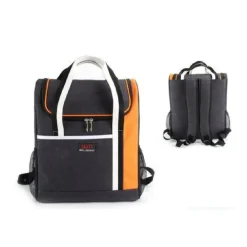 ZAINO FRIGO TERMICO CON MANICO BICOLOR 20LT 32X17X37CM VIAGGI MARE PICNIC 15409