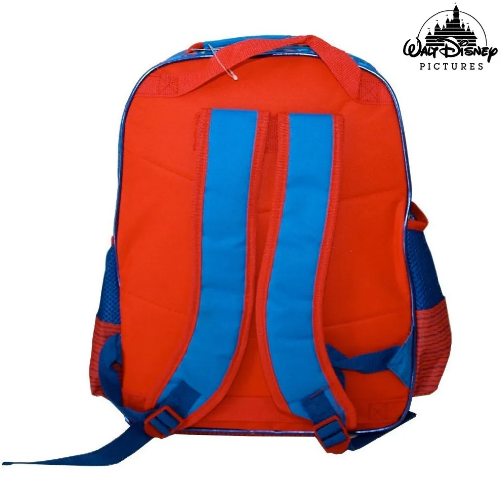 ZAINO MICKEY MOUSE 4 CERNIERE STAMPA PLASTIFICATA SCUOLA BAMBINI ELEMENTARI 41CM