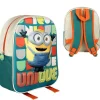 ZAINO MINIONS CATTIVISSIMO ME UNIQUE BAMBINI ASILO TEMPO LIBERO ELEMENTARI