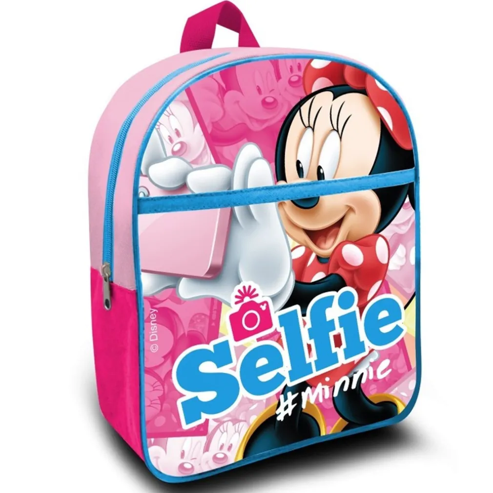 ZAINO MINNIE TOPOLINA DISNEY COLORE ROSA BAMBINI ASILO TEMPO LIBERO ELEMENTARI