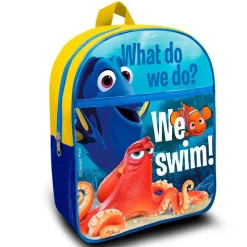 ZAINO NEMO DISNEY CARTONE COLORE BLU BAMBINI ASILO TEMPO LIBERO ELEMENTARI