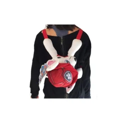 ZAINO PELUCHE MARSHALL ROSSO ZIP 13 CM ZAINETTO SCUOLA TEMPO LIBERO PAW PATROL