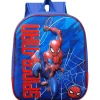 ZAINO SCUOLA ASILO ELEMENTARE ZAINETTO 32 CM SPIDERMAN 3D CON CHIUSURA A ZIP