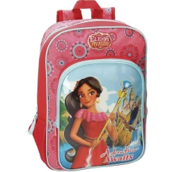 ZAINO SCUOLA ELENA DI AVALOR 38 CM ZAINO ELEMENTARI BAMBINE ROSSO