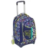 ZAINO SCUOLA RAGAZZI TROLLEY 3IN1 NEW JACK WIDGET CON CARRELLO RIMOVIBILE