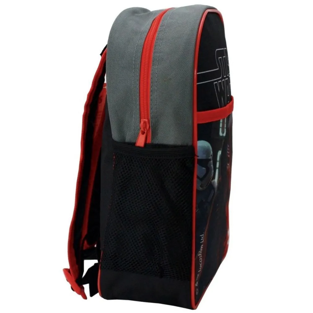 ZAINO STAR WARS GUERRE STELLARI NERO BAMBINI ASILO TEMPO LIBERO ELEMENTARI