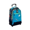 ZAINO TROLLEY SVALVOLATI YUB BOY AZZURRO RAGAZZI SCUOLA VIAGGI