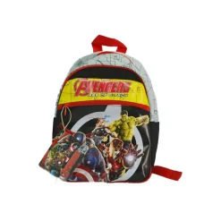 ZAINO ZAINETTO ASILO MARVEL AVENGERS CON SPALLACCI REGOLABILI SCUOLA