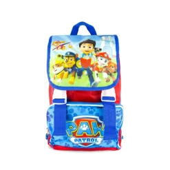 ZAINO ZAINETTO SCUOLA ELEMENTARE PAW PATROL ESTENSIBILE CON TASCA FRONTALE