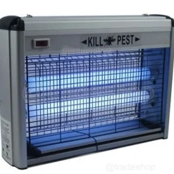 ZANZARIERA ELETTRICA A DUE LAMPADE A FLUORESCENZA 12W BK-L12 DA INTERNO ESTERNO