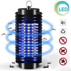 ZANZARIERA ELETTRICA ANTI ZANZARE MOSCHE 4W ELETTROINSETTICIDA AMMAZZA INSETTI