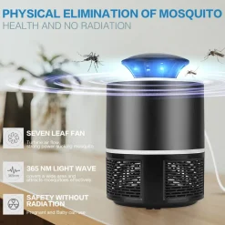 ZANZARIERA ELETTRICA LAMPADA ANTIZANZARA USB PORTATILE ANTI INSETTI E ZANZARE