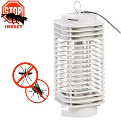 ZANZARIERA ELETTRICA LAMPADA INSETTICIDA MOSCA MOSKITO KILLER 3W 12 X 26 CM