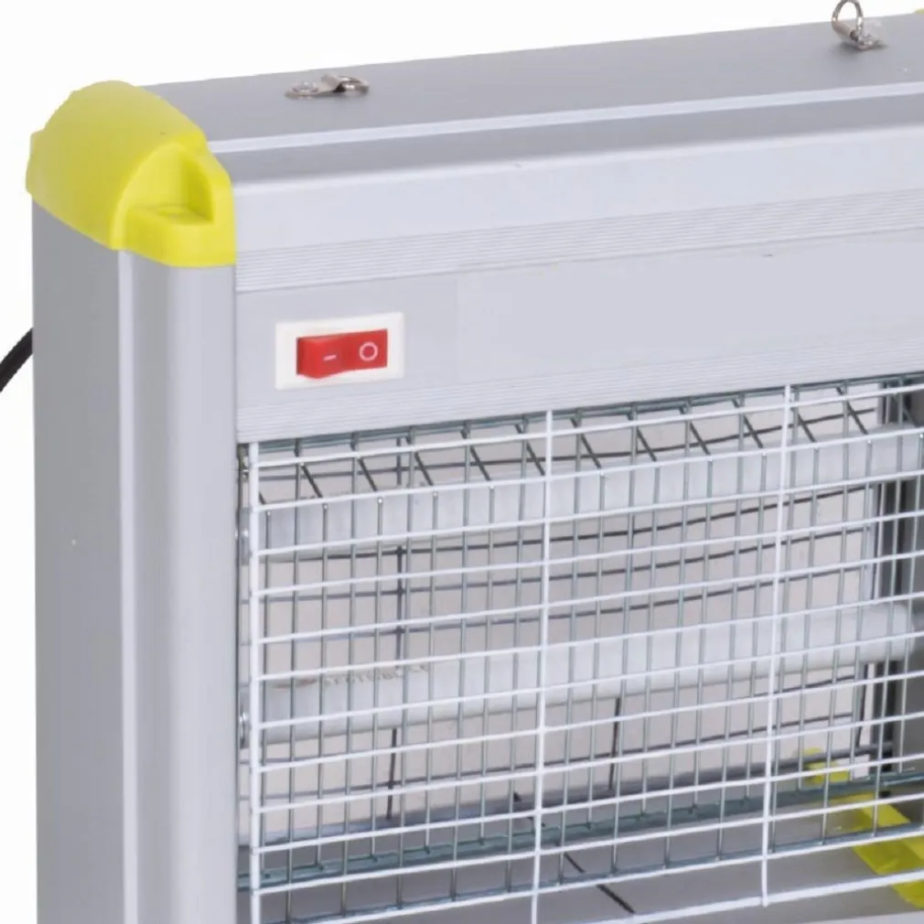 ZANZARIERA ELETTRICA 12W (2X6W) TUBI NEON RAGGI UV PER CASA GIARDINO 220V 50HZ