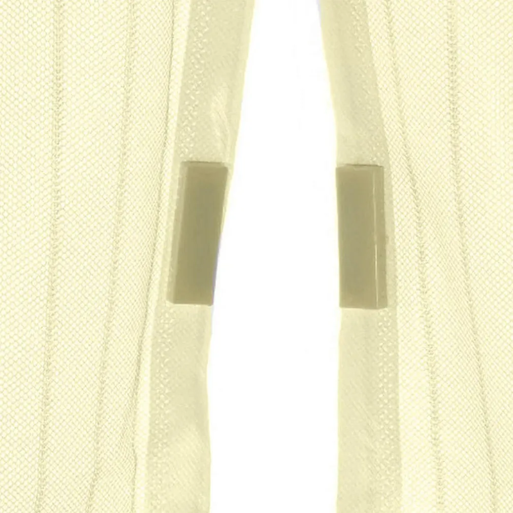 ZANZARIERA MAGNETICA 120 X 240 CM BEIGE UNIVERSALE 18 MAGNETI TENDA PER PORTE