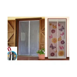 ZANZARIERA MAGNETICA CALAMITA 100x220CM UNIVERSALE PORTA FINESTRA ZANZARE MOSCHE