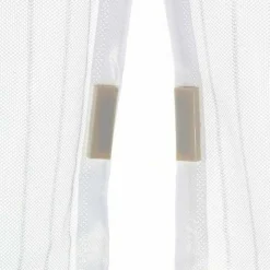 ZANZARIERA MAGNETICA UNIVERSALE 140 X 240 CM BIANCA 18 MAGNETI TENDA PER PORTA