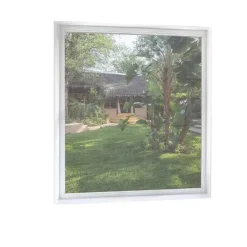 ZANZARIERA UNIVERSALE FINESTRA BIANCA ADESIVA CON NASTRO VELCRO 150X220CM 10228