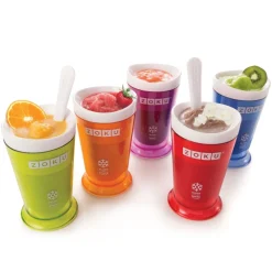 ZOKU GRANITA FRAPPE MILKSHAKE IN 7 MINUTI BICCHIERE REFRIGERATO SLUSH & SHAKE